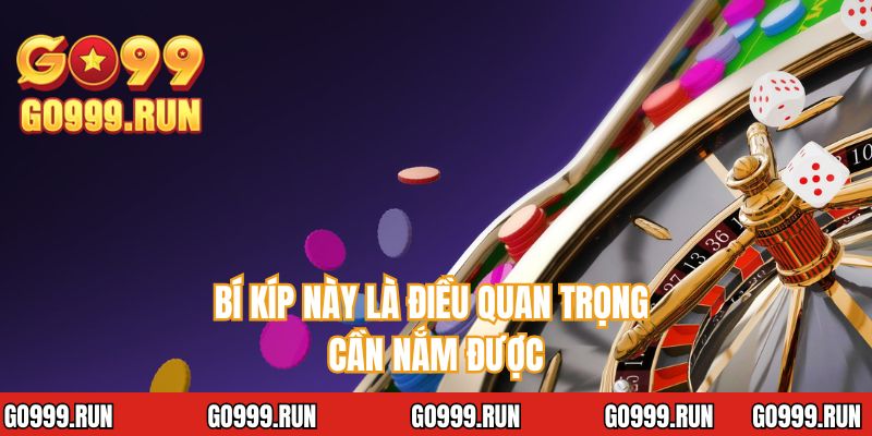 Bí kíp này là điều quan trọng cần nắm được